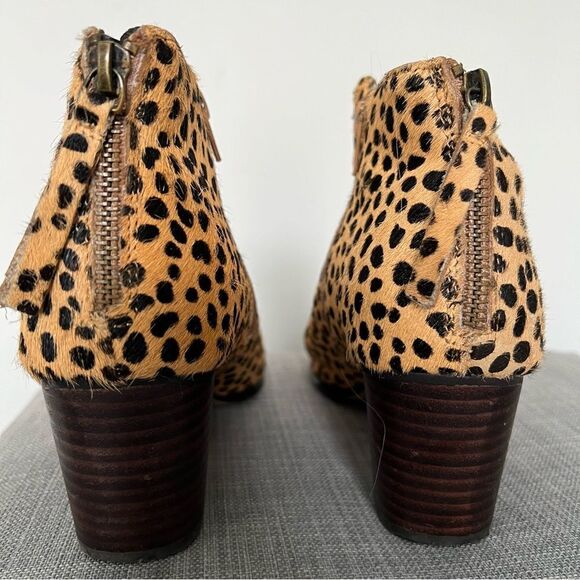 Sole Society Cheetah Dot Calf Hair Bootie // size 8 - Picture 6 of 8